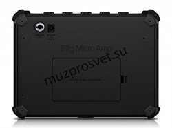IK MULTIMEDIA iRig Micro Amp портативный моделирующий гитарный усилитель 15 вт с питанием от батарей и встроенным аудио интерфей - фото 162937