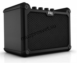IK MULTIMEDIA iRig Micro Amp портативный моделирующий гитарный усилитель 15 вт с питанием от батарей и встроенным аудио интерфей - фото 162938