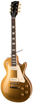 GIBSON Les Paul Standard 50s P-90 Goldtop электрогитара, цвет золотой, в комплекте кейс - фото 163173
