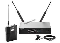 SHURE QLXD14E/150/C G51 радиосистема с поясным передатчиком и петличным микрофоном MX150C (кардиоидный) - фото 163283