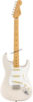 FENDER VINTERA '50S STRATOCASTER®, MAPLE FINGERBOARD, WHITE BLONDE электрогитара, цвет белый, в комплекте чехол - фото 163318