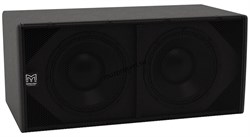 MARTIN AUDIO SX212 пассивный сабвуфер, 2 x 12`/3`, 800 Вт AES, 3200Вт пик, 48Гц-150Гц, 4 Oм, 39кг, цвет черный - фото 163360