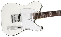 FENDER American Ultra Telecaster®, Rosewood Fingerboard, Arctic Pearl электрогитара, цвет белый в комплекте кейс - фото 163485