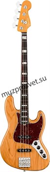FENDER American Ultra Jazz Bass®, Rosewood Fingerboard, Aged Natural электрогитара, цвет натуральный в комплекте кейс - фото 163528