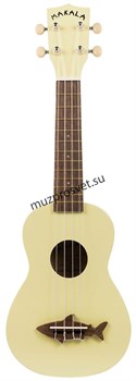 KALA MK-SS/YLW MAKALA SHARK, SOPRANO UKULELE, YELLOW CO укулеле сопрано, цвет желтый - фото 163602
