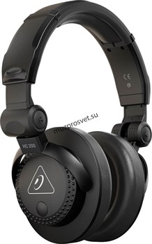 BEHRINGER HC 200 закрытые динамические наушники для DJ, поворотные амбушюры, 57-мм динамики, 20Гц-20кГц - фото 163627
