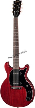 GIBSON 2019 Les Paul Special Tribute DC Worn Cherry электрогитара, цвет Worn Cherry, чехол в комплекте - фото 163762