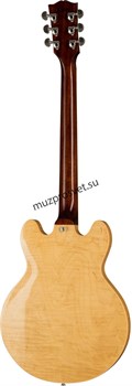 GIBSON 2019 ES-339 FIGURED Dark Natural полуакустическая гитара, цвет Dark Natural, кейс в комплекте - фото 163774