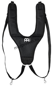 MEINL MDJS2 PROFESSIONAL SHOULDER STRAP регулируемый ремень для барабана, нейлон, цвет чёрный - фото 164152