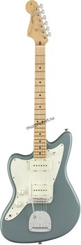 FENDER AM PRO JZMSTR MN SNG LH электрогитара (левосторонняя модель), цвет серый, кейс в комплекте - фото 164601