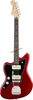FENDER AM PRO JZMSTR RW CAR LH электрогитара (левосторонняя модель), цвет красный, кейс в комплекте - фото 164607