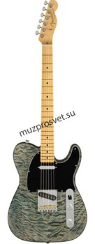 FENDER AM ORG 60S QMT TELE MN BLCB электрогитара, цвет зеленый - фото 164668