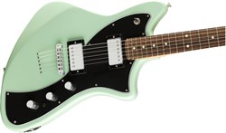 FENDER METEORA HH PF SFG электрогитара, цвет зеленый, в комплекте чехол - фото 164676