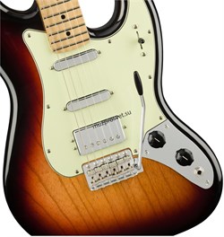 FENDER FENDER SIXTY-SIX MN 3TS электрогитара, цвет санберст, в комплекте чехол - фото 164786