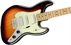 FENDER FENDER SIXTY-SIX MN 3TS электрогитара, цвет санберст, в комплекте чехол - фото 164787