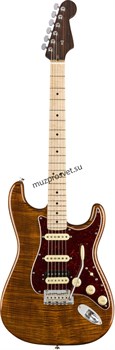 FENDER USA FLMTP STRAT ROSE MN GLDBRN электрогитара, цвет натуральный - фото 164794