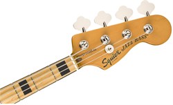 FENDER SQUIER SQ CV 70s JAZZ BASS MN BLK 4-струнная бас-гитара, цвет черный - фото 164980