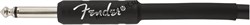 FENDER FENDER 25' ANG INST CBL BLK инструментальный кабель, черный, 25' (7,62 м) - фото 164985