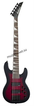 JACKSON JS3VQ CB, AH FB - TR RD BRST 5-струнная бас-гитара, цвет Transparent Red Burst - фото 165266
