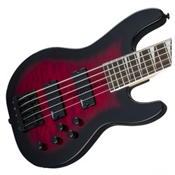 JACKSON JS3VQ CB, AH FB - TR RD BRST 5-струнная бас-гитара, цвет Transparent Red Burst - фото 165267