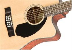 FENDER CD-60SCE DREAD 12-STRNAT WN 12-струнная электроакустическая гитара, цвет натуральный - фото 165554