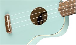FENDER VENICE SOPRANO UKE DPB WN укулеле сопрано, цвет бирюзовый - фото 165564