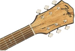 FENDER FA-345CE SPALTED MAPLE FSR LR электроакустическая гитара, цвет натуральный - фото 165725
