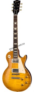 GIBSON 2019 60TH ANNIVERSARY 1959 LES PAUL STANDARD VOS электрогитара, цвет Golden Poppy Burst, в комплекте кейс - фото 165894
