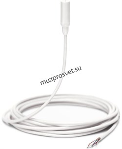 SHURE TL48W/O-NC-A Петличный всенаправленный мирофон TwinPlex,, оптимизирован для речи, низкая чувствительность, кабель 1.6мм, б - фото 165950