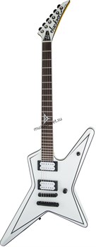 JACKSON GUS G STAR - STN BLK W/WHT PIN Электрогитара, серия Artist Signature - Gus G. - фото 165972
