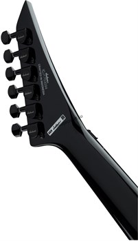 JACKSON RRX24 - BLK W NPK BVLS электрогитара Randy Rhoads, цвет черный с розовыми полосами. - фото 166061