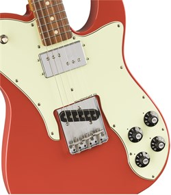 FENDER VINTERA '70S TELECASTER® CUSTOM, PAU FERRO FINGERBOARD, FIESTA RED электрогитара, цвет красный, в комплекте чехол - фото 166236
