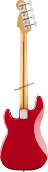 FENDER VINTERA '50S PRECISION BASS®, MAPLE FINGERBOARD, DAKOTA RED 4-струнная бас-гитара, цвет красный, в комплекте чехол - фото 166302