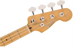 FENDER VINTERA '50S PRECISION BASS®, MAPLE FINGERBOARD, DAKOTA RED 4-струнная бас-гитара, цвет красный, в комплекте чехол - фото 166305