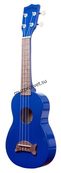 KALA MK-SD/MBL MAKALA METALLIC BLUE DOLPHIN UKULELE укулеле сопрано, цвет синий - фото 167005