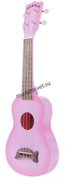 KALA MK-SD/PKBURST MAKALA PINK BURST DOLPHIN UKULELE укулеле сопрано, цвет Pink Burst - фото 167048