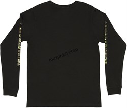 FENDER CAMO LOGO L/S T-SHIRT, BLK XXL футболка с длинным рукавом, цвет чёрный, размер XXL - фото 167278