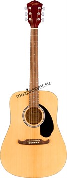 Fender FA-125 Dreadnought Walnut акустическая гитара, в комплекте чехол - фото 167592