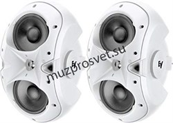 Electro-Voice EVID 6.2W корпусной громкоговоритель 2x6'/1', 150W, 94dB, 100°x80°, in/outdoor, цвет белый, ЦЕНА ЗА ПАРУ - фото 167605