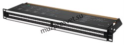 Neutrik NPPA-TT-S патч панель Bantamm 96 каналов, коммутация с помощью пайки, полунормализованная - фото 168107
