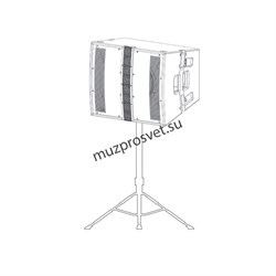 PreSonus CDL12 активный элемент линейного массива, НЧ 12", ВЧ 8x2”, 2000Вт пик, 120°x20°, 20Гц -20кГц, 131дБ SPL, звук по Dante, управление по сети, стакан 35 мм на 2 положения - фото 168334