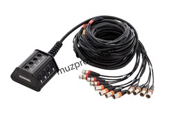Cordial CYB 8-4 C мультикор (stagebox) 8xinput, 4xoutput, XLR male, 30,0 м, черный - фото 168520