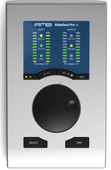 RME Babyface Pro FS интерфейс USB мобильный 24-канальный (8x8 ADAT или 2x2 SPDIF, 4x4 аналог). 2 микр. предусилителя, выход на наушники. Вх/вых MIDI, 192 кГц. Питание от шины USB - фото 168858