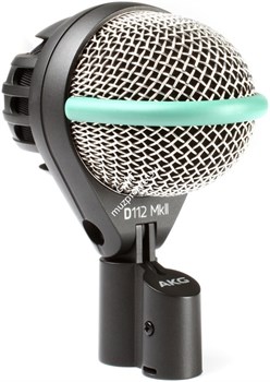 AKG D112 MKII инструментальный динамический микрофон для бас бочки и басовых инструментов - фото 17749
