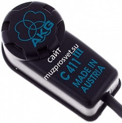 AKG C411PP микрофон для струнных инструментов, крепится к поверхности на 'жидкой резине', XLR-разъём - фото 17750