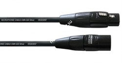 Cordial CIM 5 FM микрофонный кабель XLR female—XLR male, 5.0м, черный - фото 18151