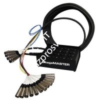 HORIZON SMC1604FBX-100 мультикор, 20 каналов, 16 входов, 4 выхода на разъемах XLR Female, длина 30 метров - фото 18182