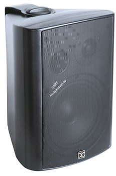 Direct Power Technology DP-75P 5'+1.5' двухполосная настенная АС, 3.75W-7.5W-15W-30W@100V+8ohm, корпус ABS, цвет черный - фото 18329