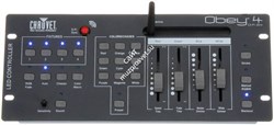 CHAUVET Obey 4 DFI 2.4Ghz контроллер для беспроводного управления до 4 единиц 4-канальных приборов - фото 18385