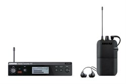 SHURE P3TER112GR M16 686-710 MHz беспроводная система персонального мониторинга PSM300 с наушниками SE112 - фото 18410